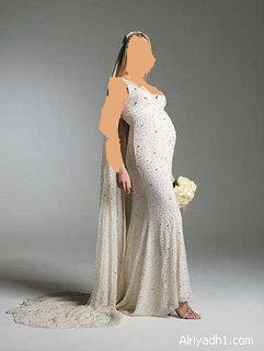 فساتين سهرات للحوامل ، اجمل الفساتين للمناسبات جديدة ،pregnant fashion new_1452604052_513.j